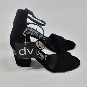 Women's dv Lucite Block Heel Sandal Pumps